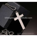 Fashion new stainless steel gold cross pendant for men